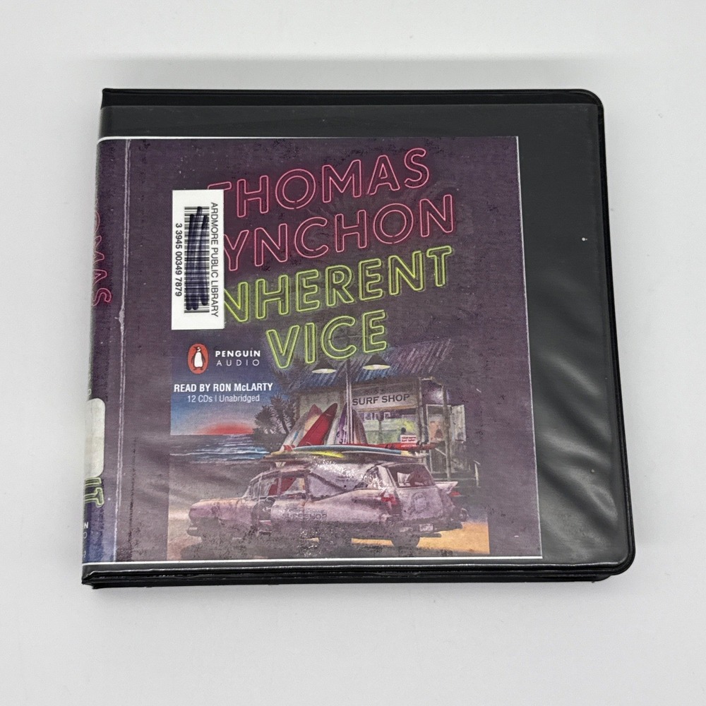 Thomas Pynchon Inherent Vice Audiobook 12 CD Unabridged Ron McLarty Penguin